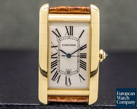 cartier tank americaine gold replica|cartier tank solo large gold.